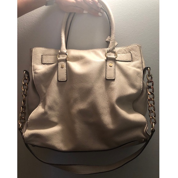 Michael Kors Hamilton Large Leather Satchel - Picture 4 of 5